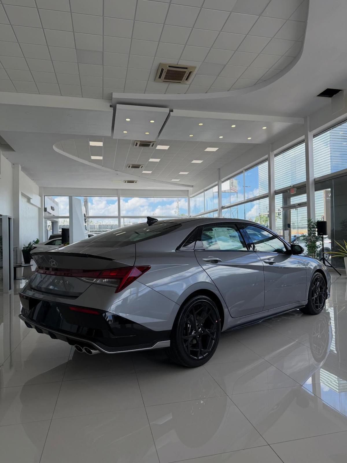 Hyundai Elantra N Line - rear detail