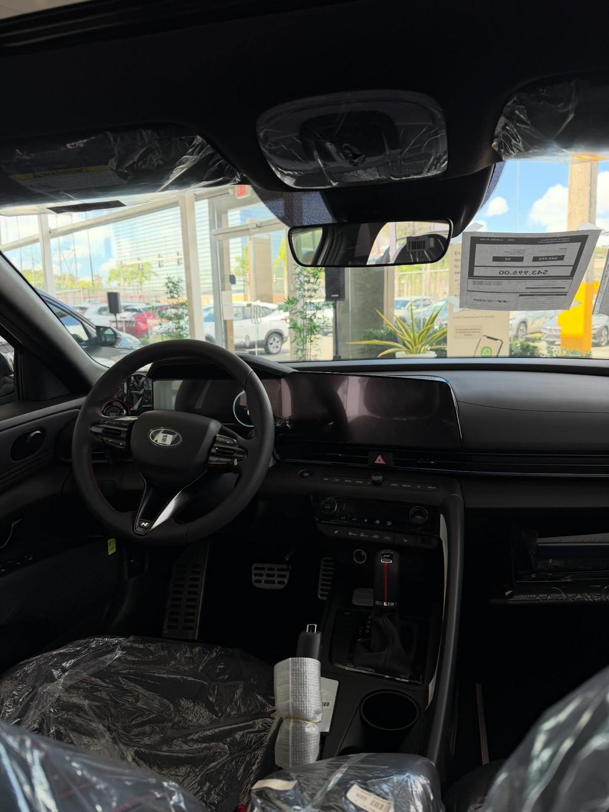 Hyundai Elantra N Line - full rear